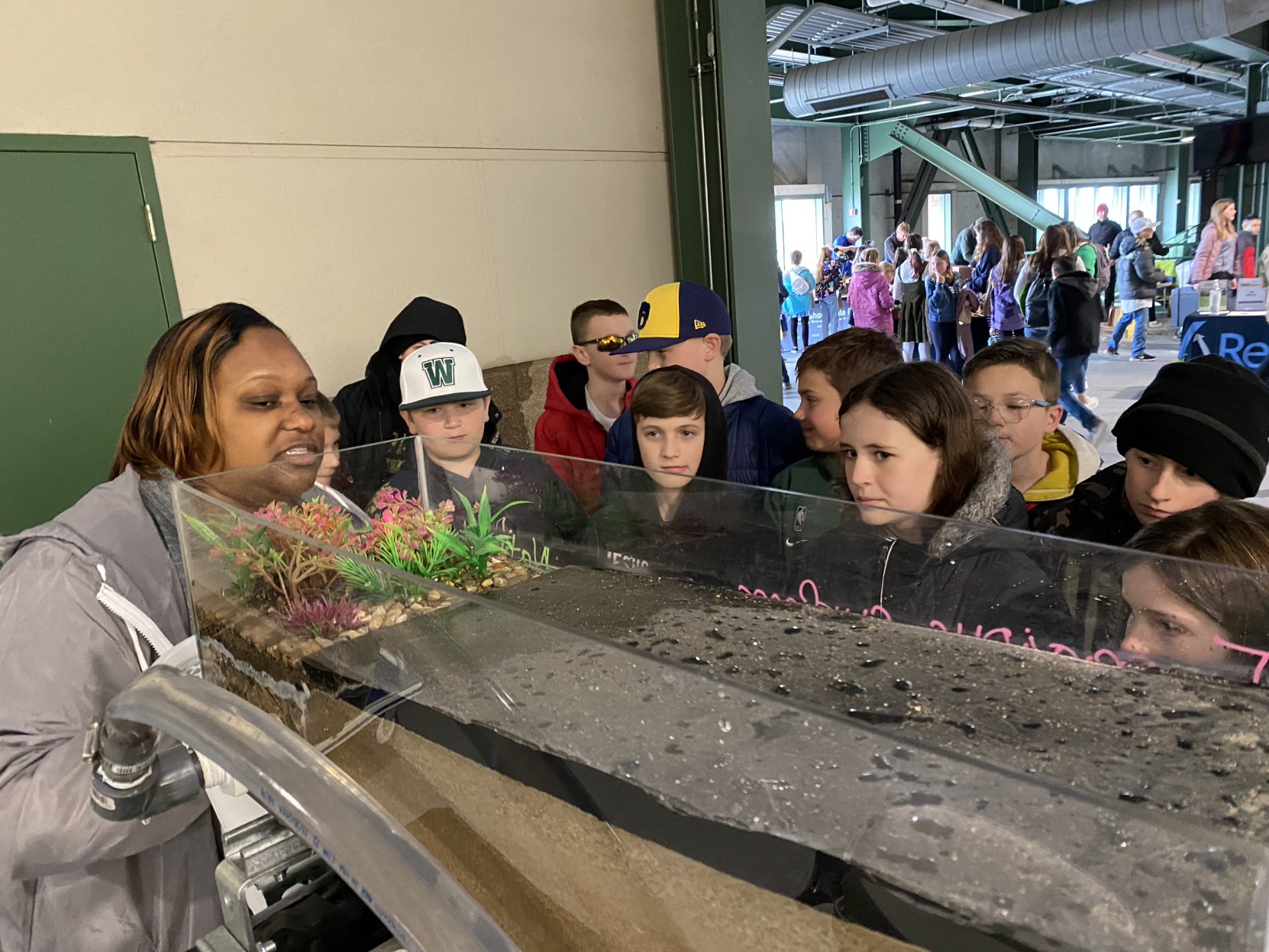 Wilniesha Smith teaches fifth graders